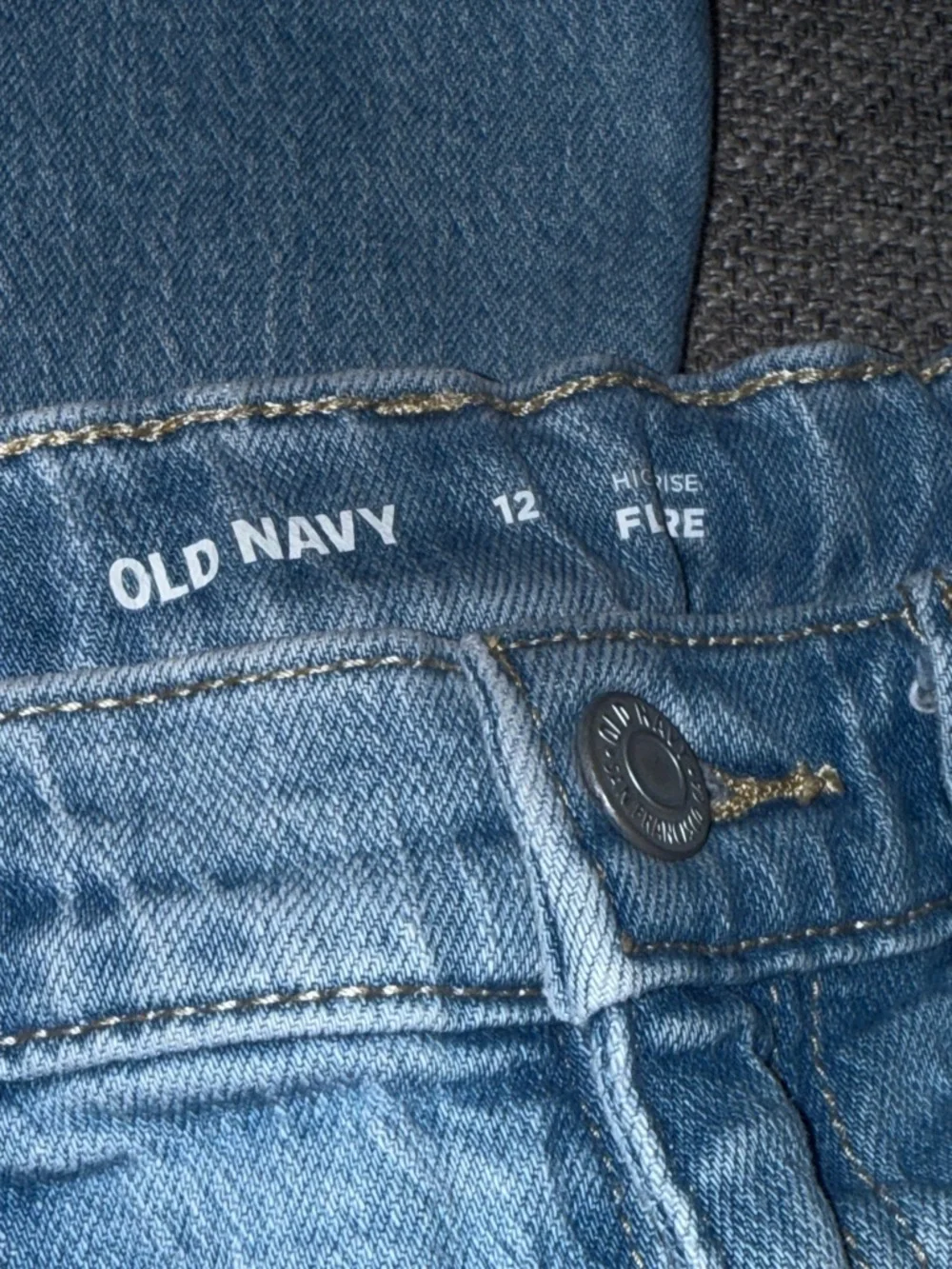 Old navy girls 10/12 Jean bundle high rise flare and wide leg baggy